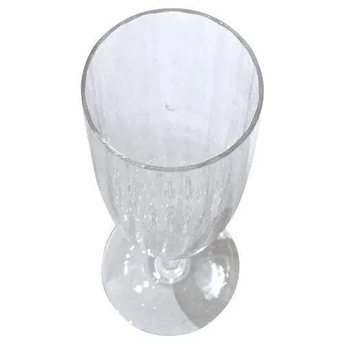Vintage Set 10 Baccarat Crystal Champagne Flutes For Sale In Atlanta - Image 6 of 9