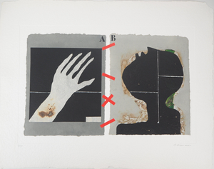 James Coignard, Femme du monde, Etching