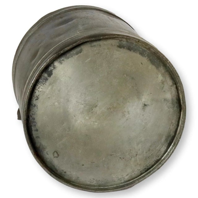 Late 20th Century Vintage Metal Milk Jug For Sale - Image 5 of 6