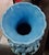 Large Baluster-Shaped Vase in Turquoise Blue Glazed Maises Ceramic, 1920s For Sale - Image 4 of 8