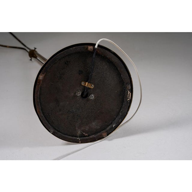 Swedish Modern Brass Floor Lamp, 1940s For Sale - Image 12 of 13