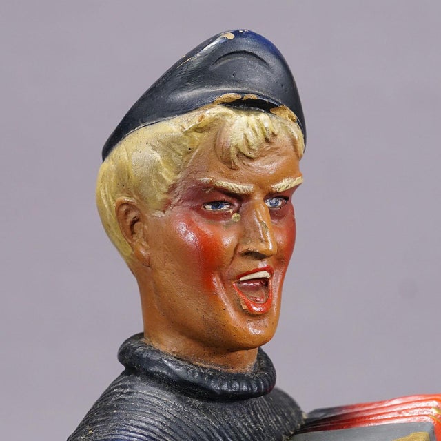 Gold Vintage Gold Dollar Cigarettes Advertising Sculpture 1950s For Sale - Image 8 of 11