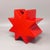 Mid-Century Modern Red Hsing Vase from Ettore Sottsass, Italy, 1980s For Sale - Image 3 of 11