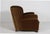 Large impressive and comfortable Fritz Hansen style Danish Art Deco lounge chair made in the 1930s-1940s by skilled...