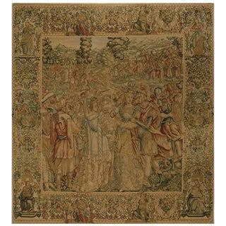 1990s Celebration of Battle 16th Century Tapestry Recreation For Sale