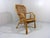Italian Rattan Easy Armchair, Italy, 1970s For Sale - Image 14 of 14
