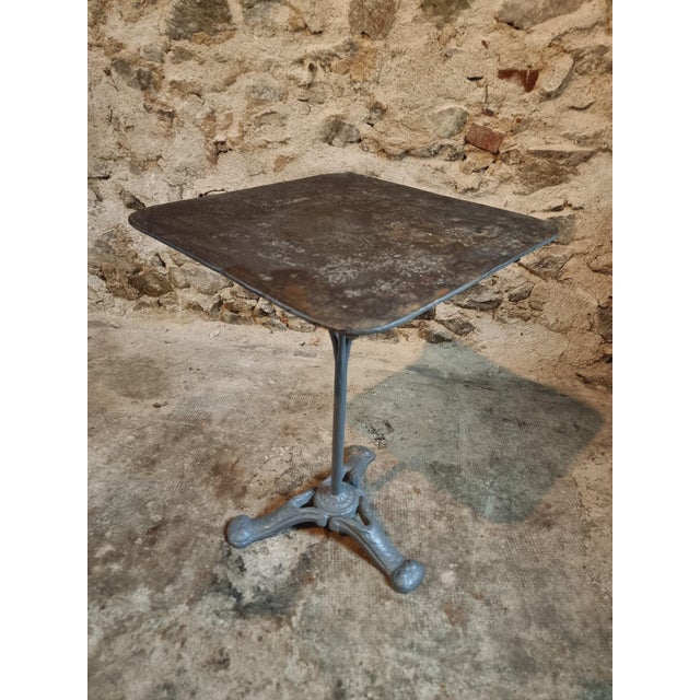 1920s French Garden Bistro Table, 1920s For Sale - Image 5 of 11
