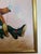 Late 20th Century Oil Painting Clown on Swing Signed L. Angeli Colorful Figurative Art Circus For Sale - Image 10 of 12