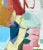 Abstract "The Next Time We'll Build a Lighthouse" Contemporary Original Abstract Mixed-Media Painting by Gina Cochran For Sale - Image 3 of 5