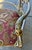White Late 19th Century French Rococo Louis XV Ornately Carved Painted Distressed Corner Captain's Chair For Sale - Image 8 of 12