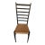 Mid Century Italian Ladder Back Chairs For Sale