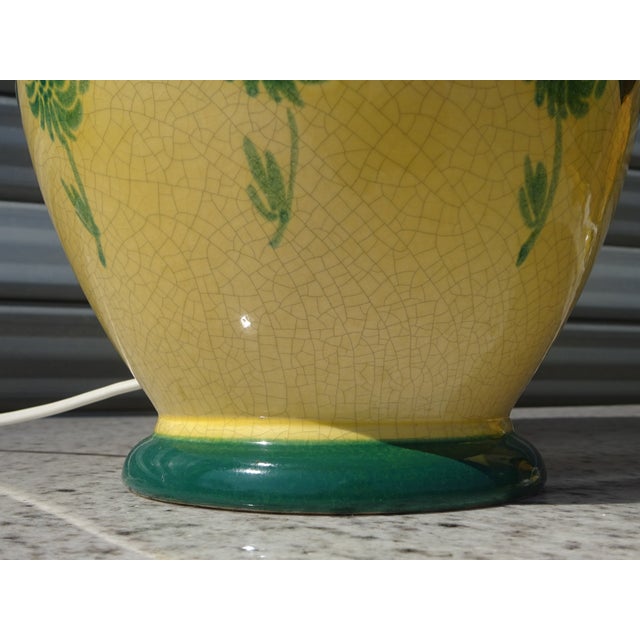 1960s Provençal Lamp in Glazed Ceramic by Drimmer, 1960s For Sale - Image 5 of 17
