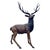 Bronze Twelve-Point Stag Garden Sculpture For Sale - Image 15 of 18