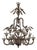 Handcrafted Modern Fumé Murano Glass Chandelier by Simoeng For Sale