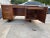 Wood 1960s Vintage Mid Mid Century Modern Wooden Desk Needs Restoration For Sale - Image 7 of 10