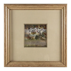 Framed Floral Print
