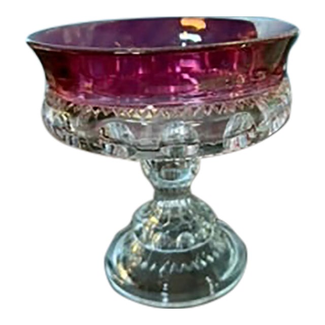 Mid 20th Century Charming Crown Candy Dish For Sale