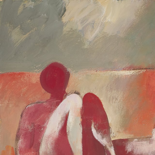 Figurative Hot Beach, Day, Two - Serge Hollerbach, C. 1970 For Sale - Image 3 of 8