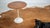 Vintage Knoll International Saarinen Walnut Tulip Side Table For Sale - Image 12 of 13
