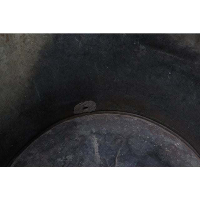 Large Copper Brew Kettle, France, 1820s For Sale - Image 10 of 11