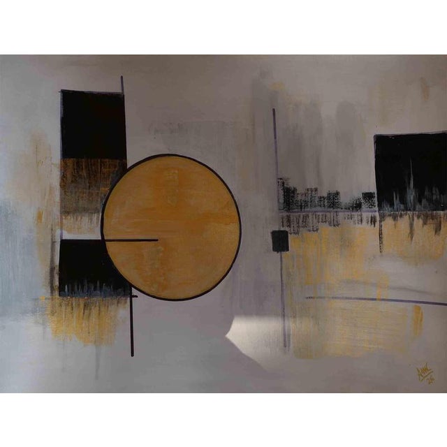 Anna Maria Caboni, Geometry 3, 2010s, Acrylic Painting For Sale