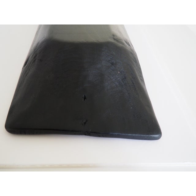 Black Dough Bowl, Large For Sale - Image 4 of 4