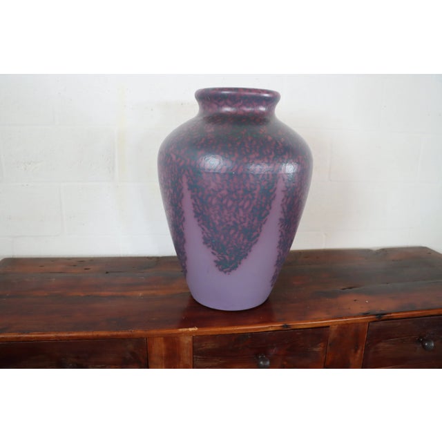 Modern Purple Pottery Vase Chairish