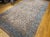 Textile Vintage Oversized Persian Kerman Lavar Rug, Hand-Knotted Wool, Allover Vase Pattern, Ivory & Blue, 11’ X 19’ For Sale - Image 7 of 18