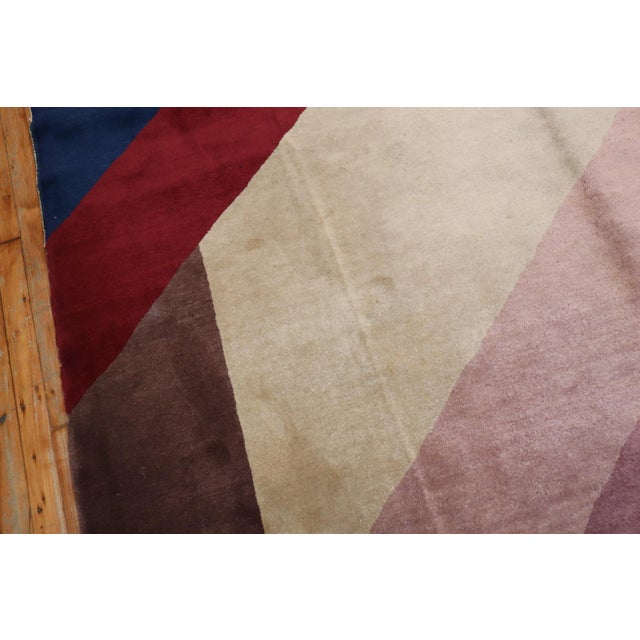 Art Deco Art Deco Modernist Rug no. 10373 For Sale - Image 3 of 9