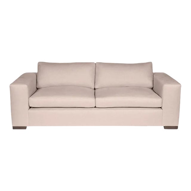 Moss Home Hov Sofa 84", Luca Oyster For Sale