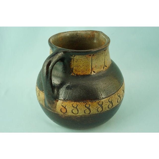 Vintage Jug Vase in Ceramic Majolica by Urbano Fontana, 1970s For Sale - Image 18 of 18