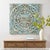 "Dimensions: 35"" W x 2"" D x 35"" H Features: • Lattice see through carved panel • 100% solid wood construction • Hand...