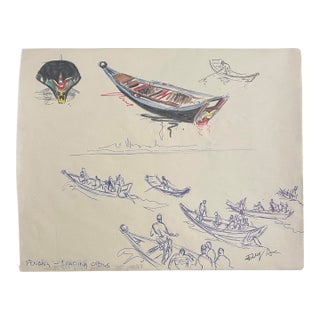 1950s Ivy Attwell Boats, Panang Malaysia For Sale