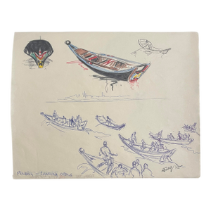 1950s Ivy Attwell Boats, Panang Malaysia