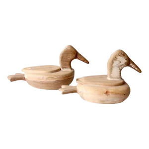 Vintage Folk Art Duck Decoys