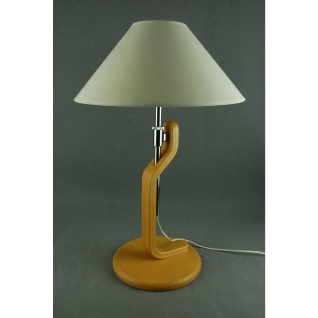 Grevie Table Lamp by Lars Bessfelt for Ateljé Lyktan, Åhus, Sweden, in Flawless conditions. Designed 1970 to 1979 This...