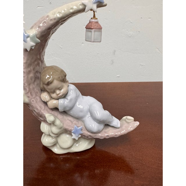 Antonio Ramos for Lladró Heavenly Slumber Boy Porcelain Figurine For Sale - Image 12 of 12