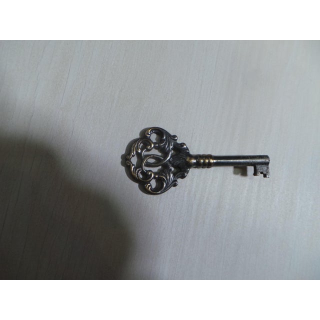 This is a unique Swedish Rococo style secretary hutch. its been restored and repainted with Milk Paints "Mint Green". the...