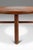 Mid-Century Danish Modern "Donut" Table in Solid Teak W/ Glass Inlay & Brass Detailing Attributed to G-Plan, England, C. 1970s For Sale - Image 10 of 17