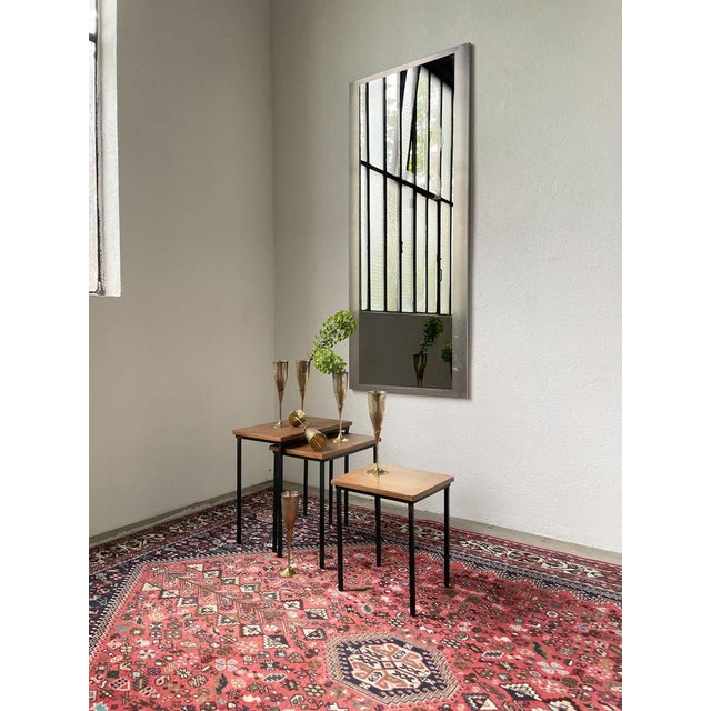 Modernist Teak Nesting Tables, 1950s, Set of 3 For Sale - Image 11 of 18