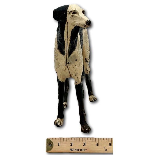 Rare & Large Size Model Antique American Cast Iron Russian Wolfhound ...