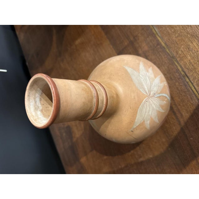 Japanese Ceramic Vase by Creil for Creil For Sale - Image 4 of 9