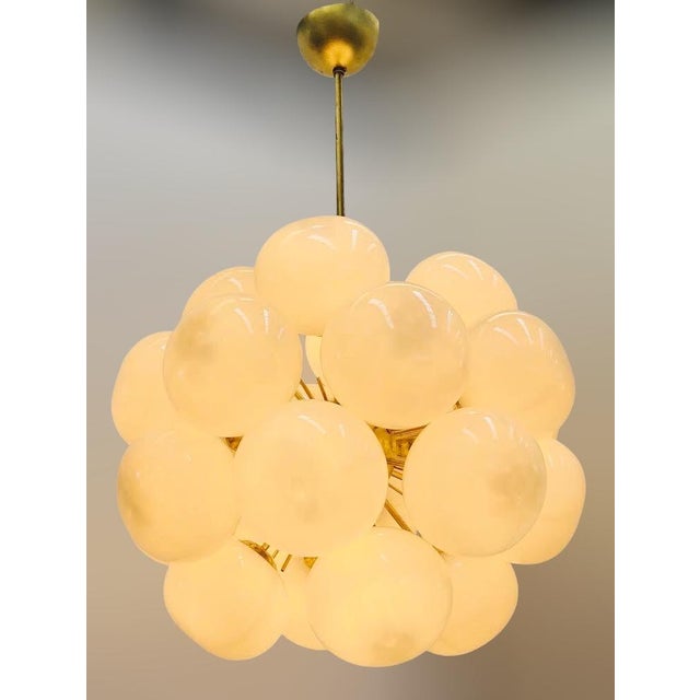 Italian 21st Century Ventiquattro Pebble Murano Sputnik Chandelier by Fabio LTD For Sale - Image 3 of 4
