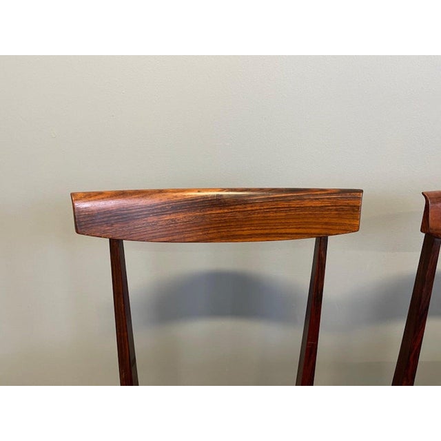 Walnut Chairs from Vittorio Dassi Lissone, 1950, Set of 6 For Sale - Image 12 of 15