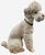 Ardalt Lenwile Campione Italian White Standard Poodle Large Ceramic Figure made in Italy Number 7096. Incredibly detailed.