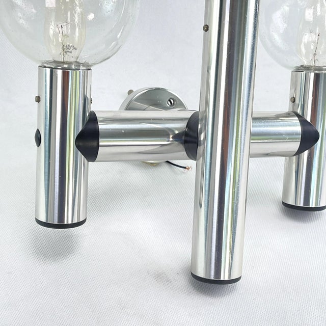 Aluminium Wall Lamps by JT Kalmar, 1970s, Set of 2 For Sale - Image 6 of 11