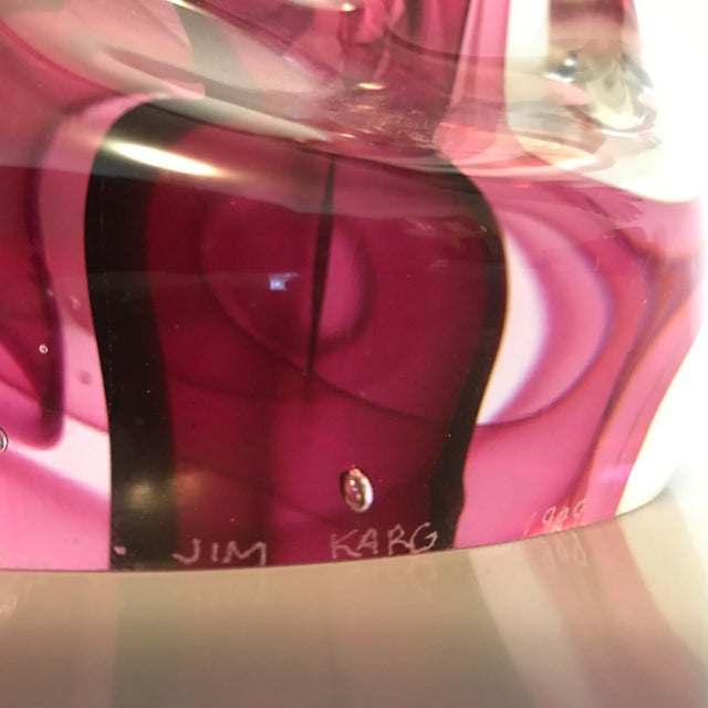 Glass Red Portal by Jim Karg For Sale - Image 7 of 11