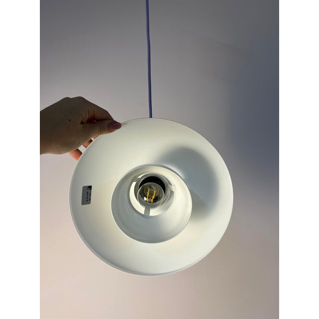 Type 728 Pendant Lamp in White by Horn For Sale - Image 9 of 11