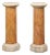 Italian Pair 3 Ft Tall Column Pedestals For Sale