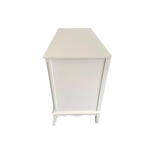White Mid 20th Century Holland Furniture Co Dresser For Sale - Image 8 of 13
